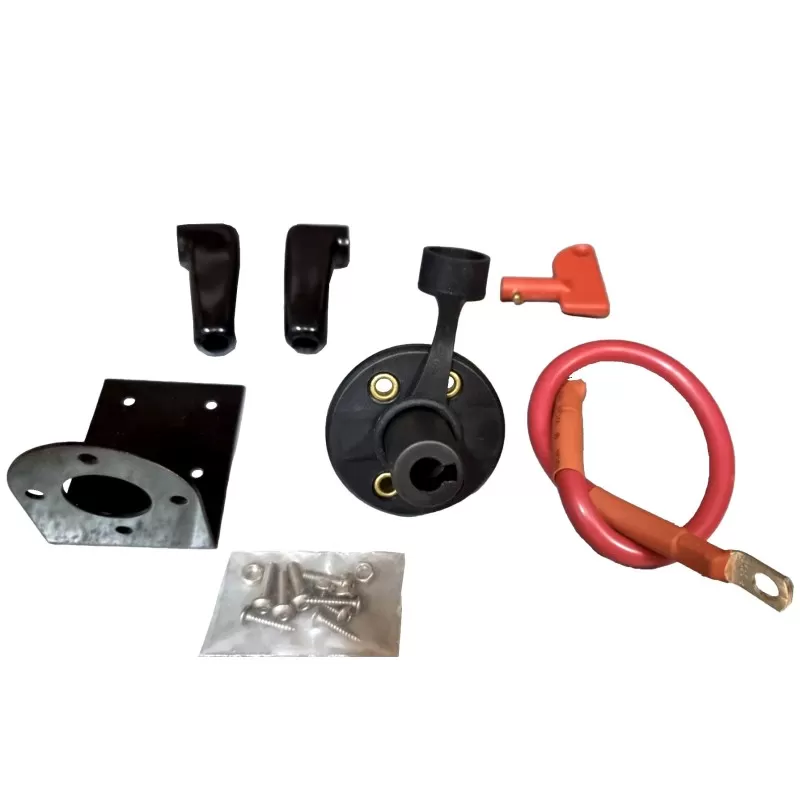 DESCONECTADOR DE BATERÍA - CORTACORRIENTE CON SOPORTE