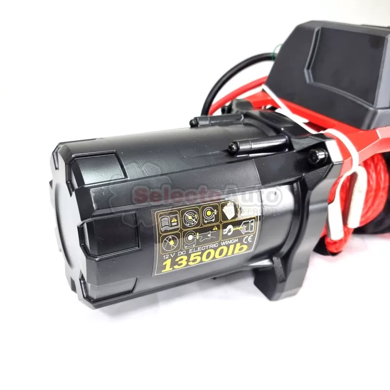WINCH 4X4 MAMMOTH 13.500Lbs 6.126kg 12v + KIT ACCESORIOS - Imagen 2