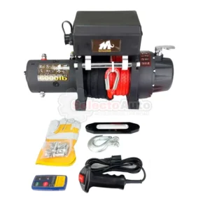 WINCH 4X4 MAMMOTH 6.000lbs 2.724kg 12V + KIT ACCESORIOS