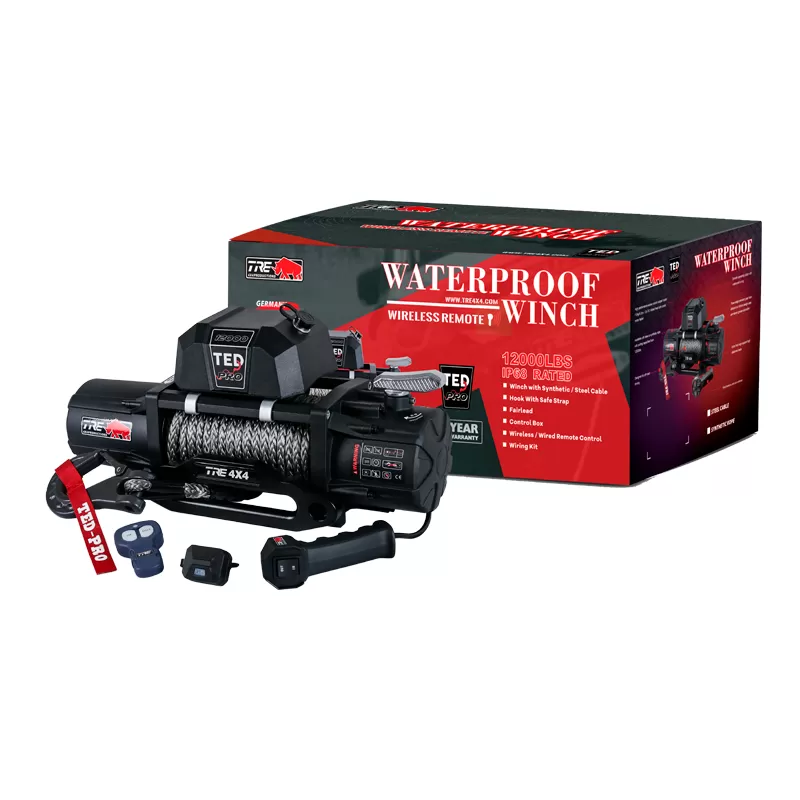 WINCH TRE4X4 12000LBS 12V TED-PRO - Imagen 5