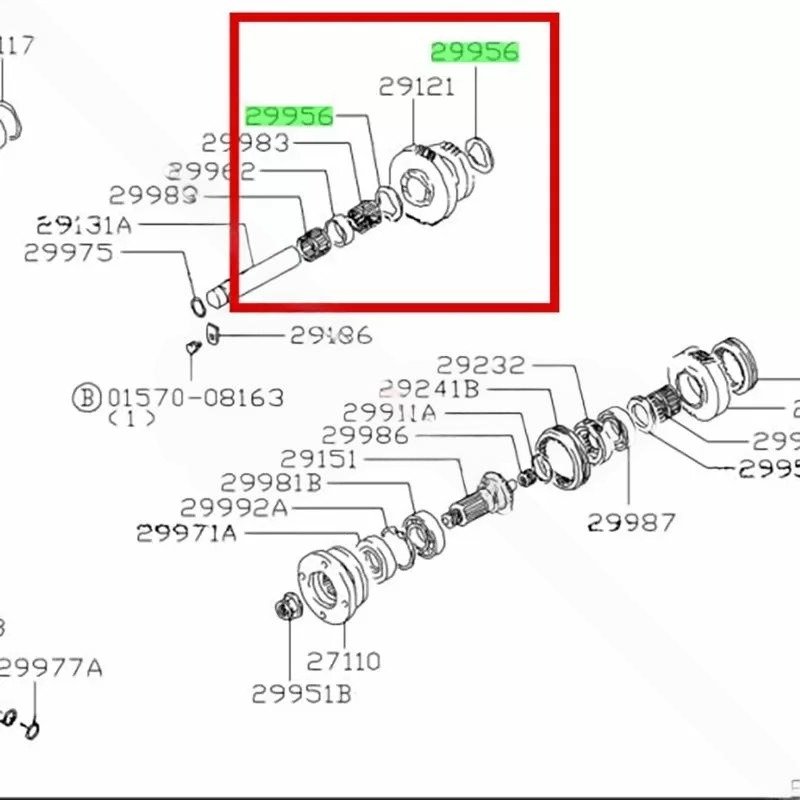 ARANDELAS TRANSFER SUZUKI SAMURAI - Imagen 2