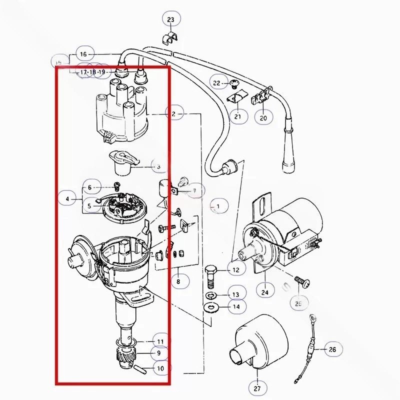 DELCO DISTRIBUIDOR SUZUKI SAMURAI 1.0 - Imagen 3