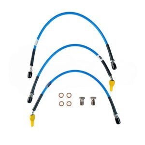 KIT 3 LATIGUILLOS DE FRENO +10 PARA SUZUKI SANTANA (CONEXIÓN MACHO)