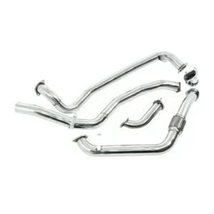 ESCAPE ACERO INOX 3" SIN SILENCIADORES PARA TOYOTA LAND CRUISER 80