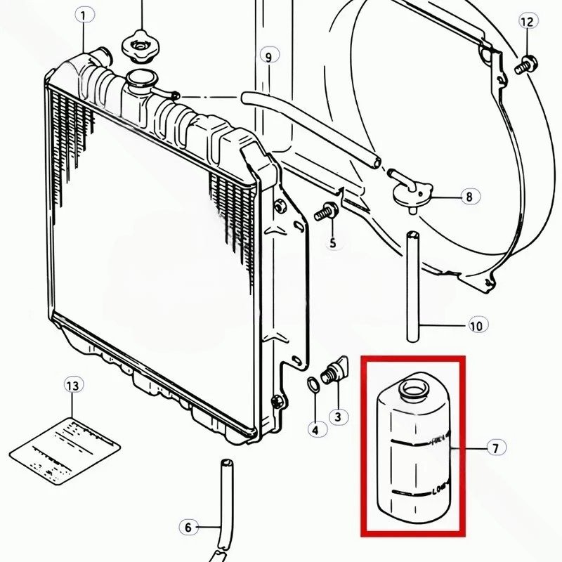 BOTELLA DEPÓSITO REFRIGERANTE SUZUKI - Imagen 3