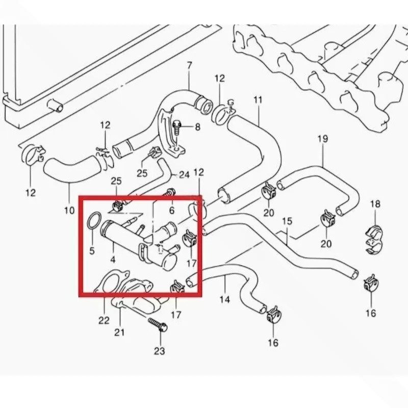 TUBO SALIDA BOMBA DE AGUA SUZUKI VITARA 1.6 16V - Imagen 2