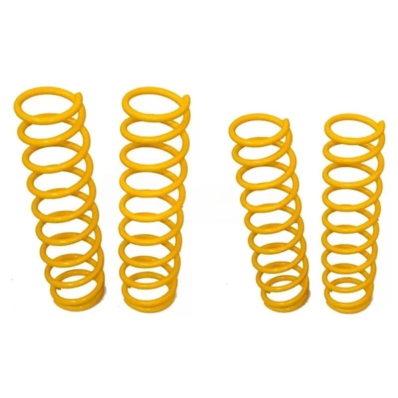 KIT 4 MUELLES +5/6cm AMARILLOS RAPTOR4X4 SUZUKI JIMNY