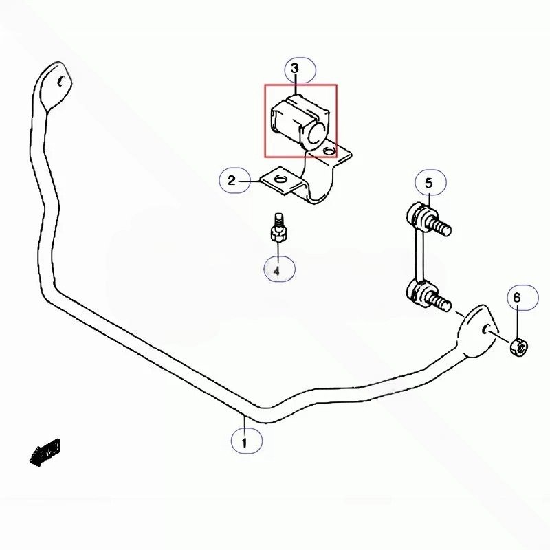 SILENTBLOCK ESTABILIZADORA SUZUKI JIMNY (1995-2018) - Imagen 2