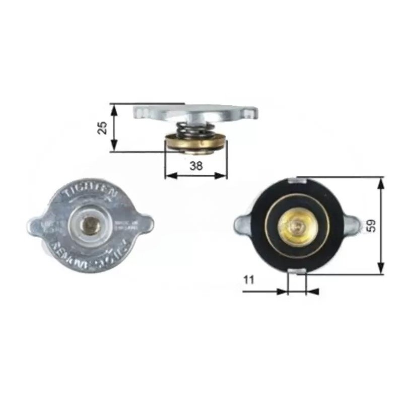 TAPÓN RADIADOR (TIPO 2) SUZUKI SAMURAI